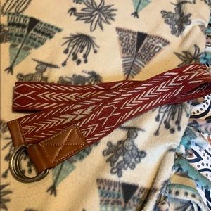 Lucky Brand Men’s red belt.